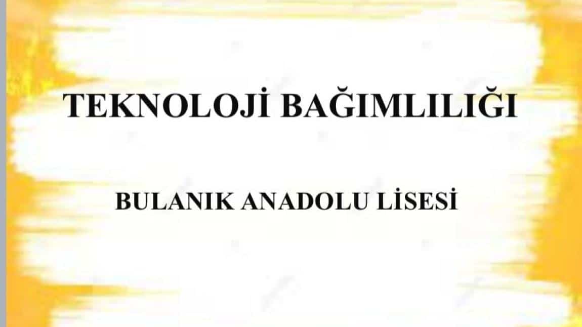 ÖĞRENCİLERİMİZE TEKNOLOJİ BAĞIMLILIĞI SEMİNERİ VERİLMİŞTİR.