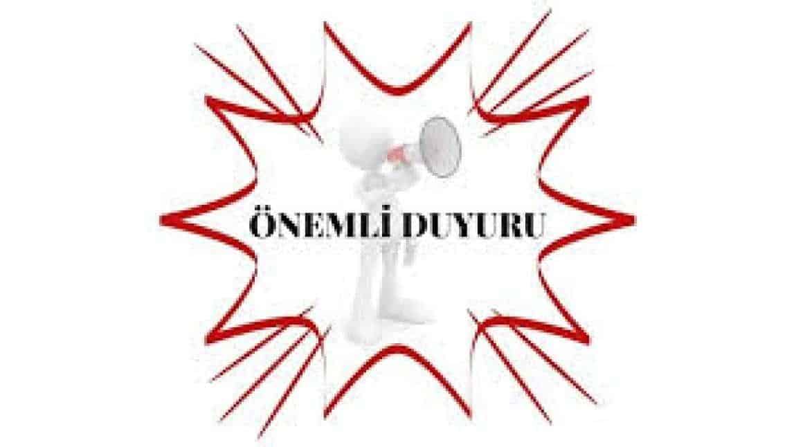 ÖĞRETMENLERİMİZİN DİKKATİNE!! SENE BAŞI ZÜMRE TOPLANTISI